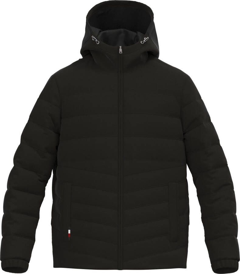 Tommy Hilfiger Gewatteerd jack met capuchon model 'BRANDED HOODED JACKET'