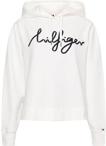 Tommy Hilfiger Hoodie RELAXED HILFIGER SCRIPT HOODIE met groot opschrift