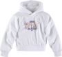 Tommy Hilfiger hoodie TOMMY 1985 VARSITY met logo wit Sweater Logo 110 - Thumbnail 2