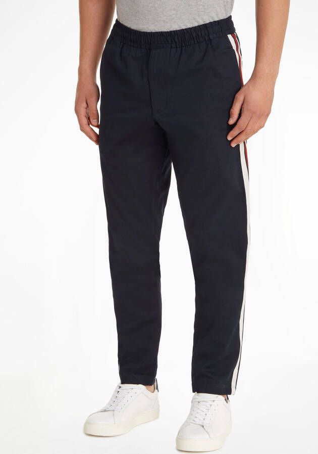 Tommy Hilfiger Heren Chelsea Pull-On Tape Broek Blue Heren