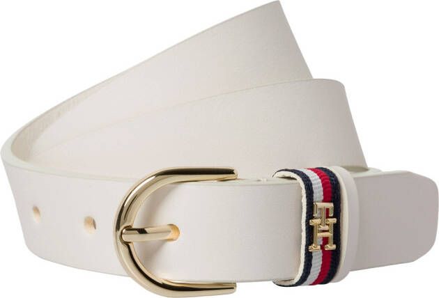Tommy Hilfiger Riem met labelapplicatie in metallic model 'TIMELESS'