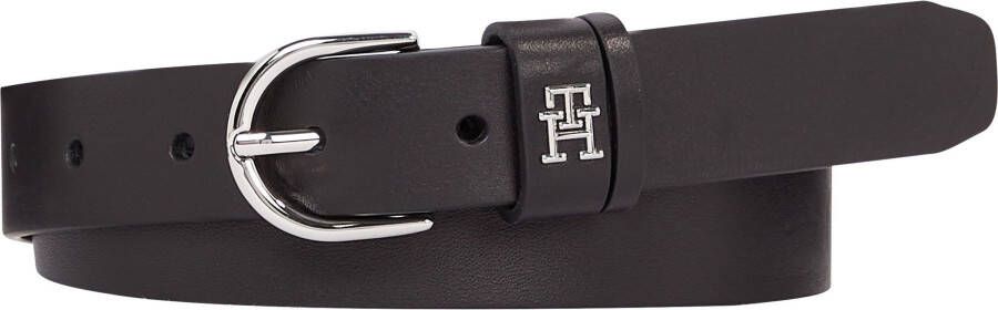 Tommy Hilfiger Leren riem met labelapplicatie model 'TIMELESS'