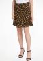 Tommy Hilfiger Minirok MOSS CREPE ROSE SHORT SKIRT met merklabel - Thumbnail 1