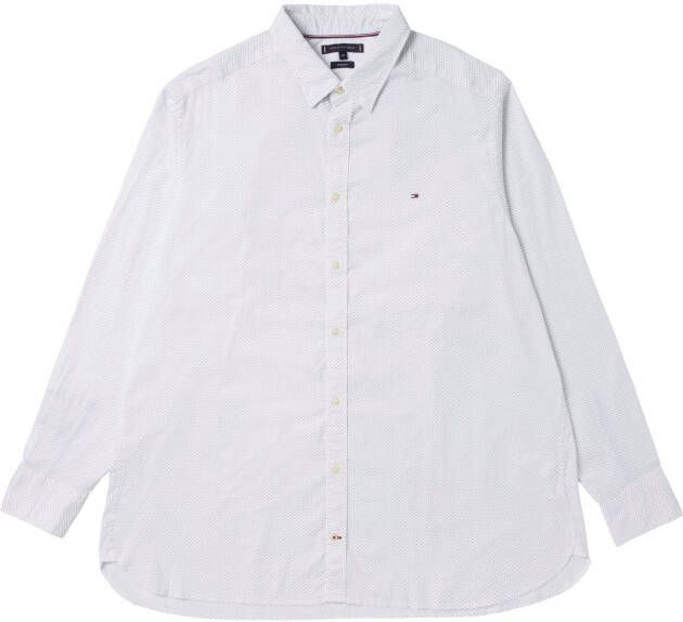 Tommy Hilfiger Overhemd met lange mouwen BT-NAT SOFT MINI PRT RF SHIRT-B met minimal-motief