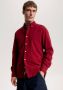Tommy Hilfiger Flex Geborsteld Twill Overhemd met Lange Mouwen Red Heren - Thumbnail 1