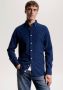 Tommy Hilfiger Flex Geborsteld Twill Overhemd met Lange Mouwen Blauw Heren - Thumbnail 2