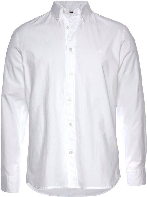 Tommy Hilfiger Overhemd met lange mouwen NATURAL SOFT POPLIN RF SHIRT