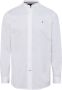 Tommy Hilfiger Overhemd met lange mouwen NATURAL SOFT SOLID MAO RF SHIRT met merkrand binnenin de mouwopening - Thumbnail 1