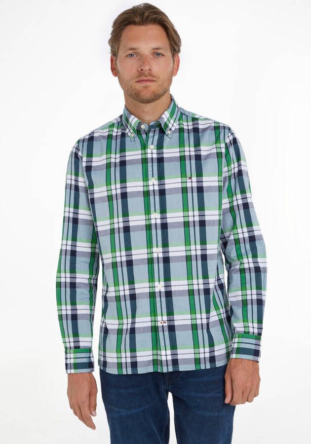 Tommy Hilfiger Overhemd met lange mouwen NATURAL SOFT TARTAN RF SHIRT