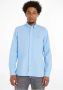 Tommy Hilfiger Lichtblauwe Casual Overhemd Pigment Garment Dye Rf Shirt - Thumbnail 2