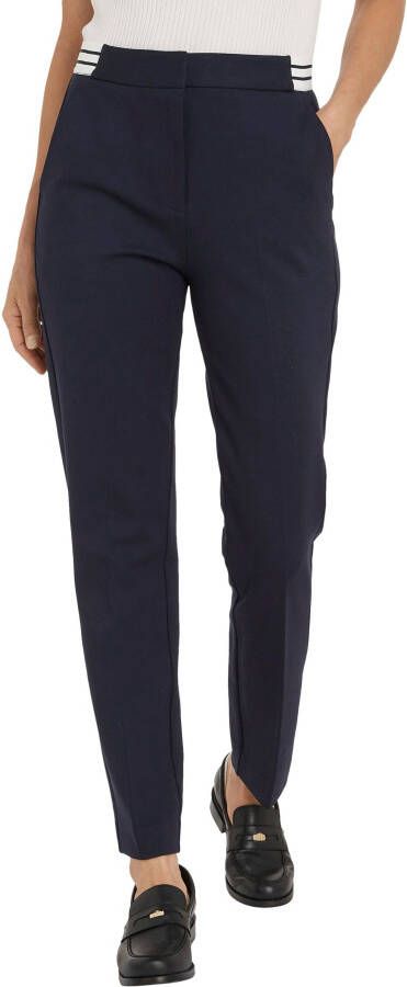 Tommy Hilfiger Persplooibroek SLIM VIS PUNTO PANT
