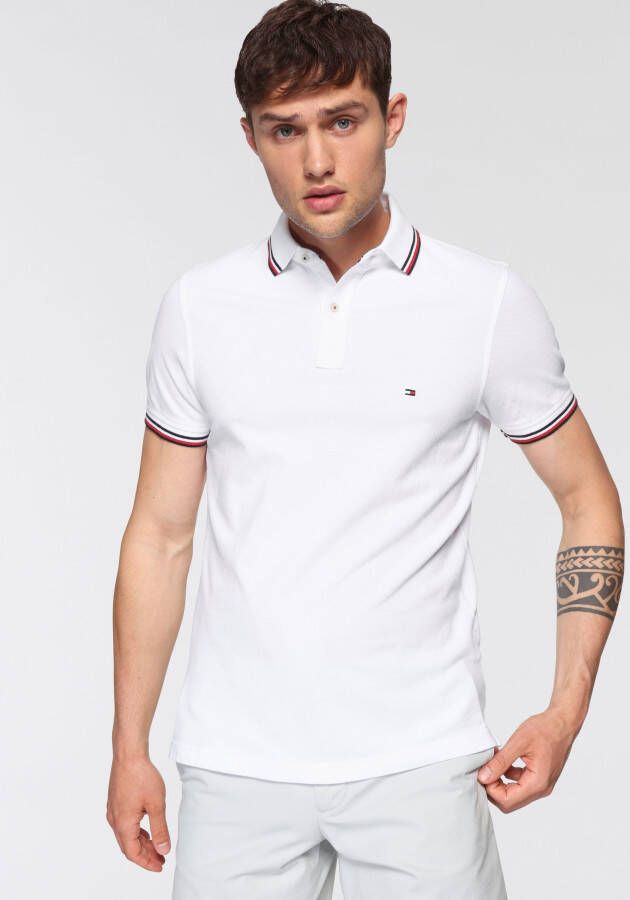 Tommy Hilfiger Poloshirt TOMMY TIPPED SLIM POLO