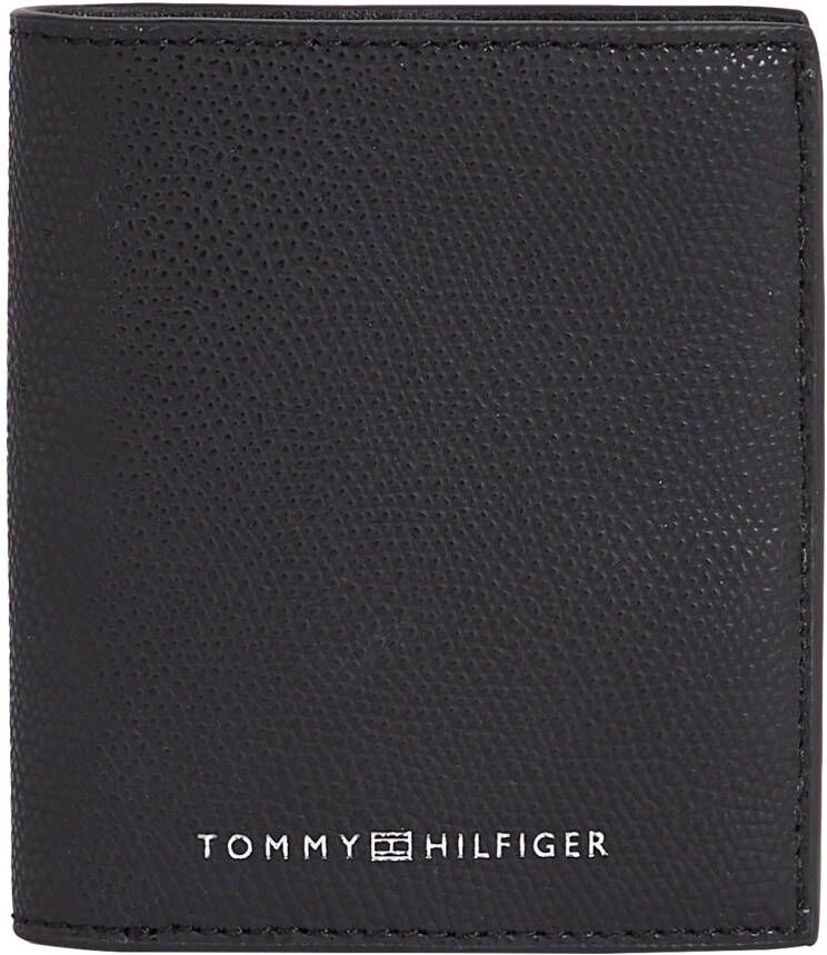 Tommy Hilfiger Portemonnee BUSINESS LEATHER TRIFOLD van echt leer