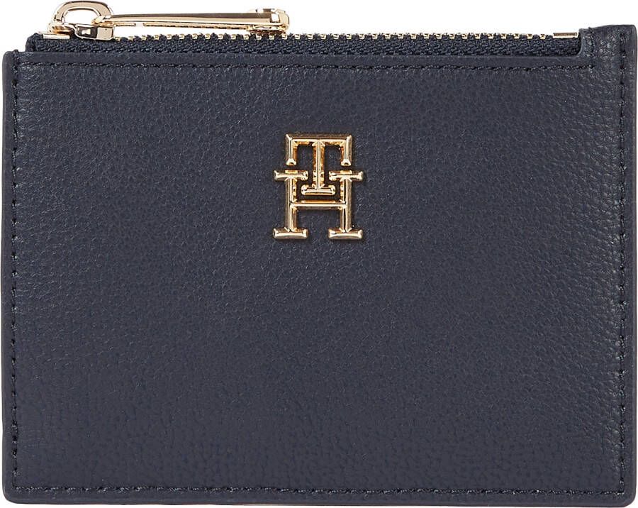 Tommy Hilfiger Portemonnee TH CASUAL SLIM WALLET W ZIP met -branding