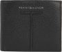 Tommy Hilfiger Portemonnee Leren portemonnee met meerdere compartimenten en logodetails - Thumbnail 1