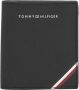 Tommy Hilfiger Zwarte portemonnee met kaartsleuven en geldclip Black Heren - Thumbnail 1