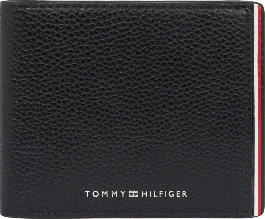 Tommy Hilfiger Zwarte Corporate CC en Muntportemonnees voor Heren Black Heren