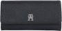 Tommy Hilfiger Portemonnee TH Signature Portemonnee Dames Leren Portemonnee - Thumbnail 1
