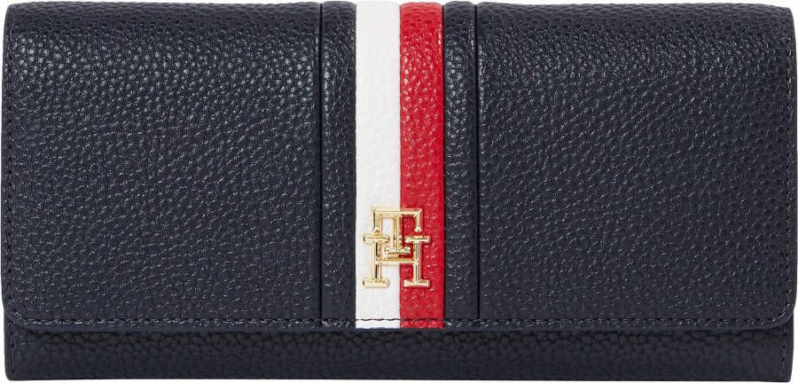 Tommy Hilfiger Portemonnee TH EMBLEM LARGE FLAP CORP
