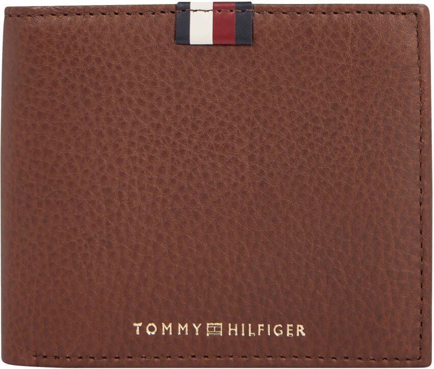 Tommy Hilfiger Portemonnee TH PREM LEA CC FLAP AND COIN