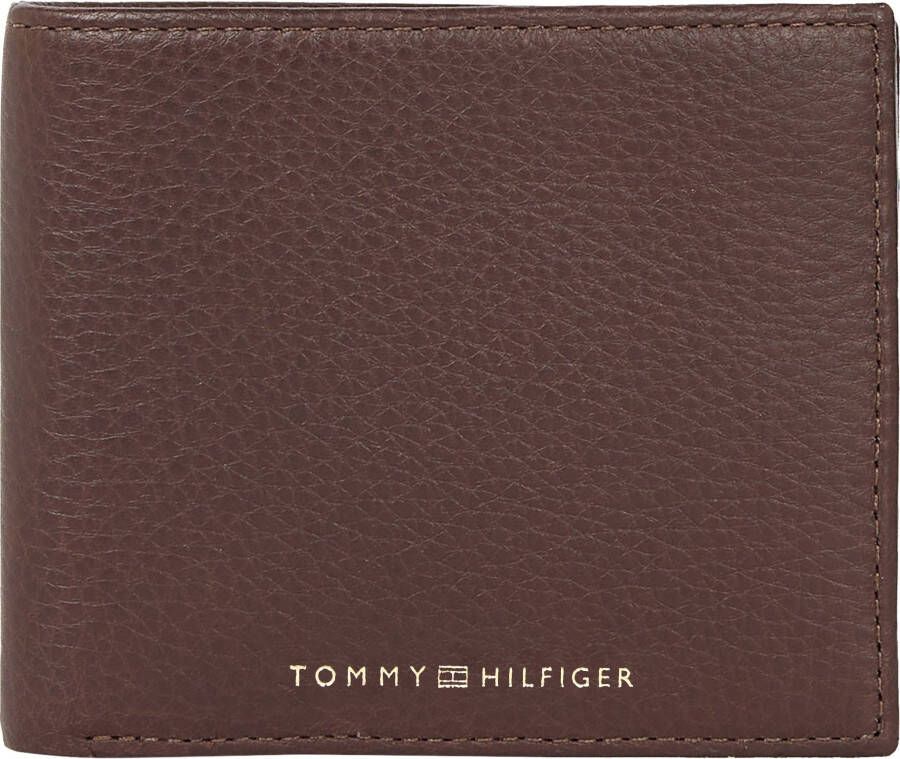 Tommy Hilfiger Portemonnee TH PREMIUM CC AND COIN in tijdloos design