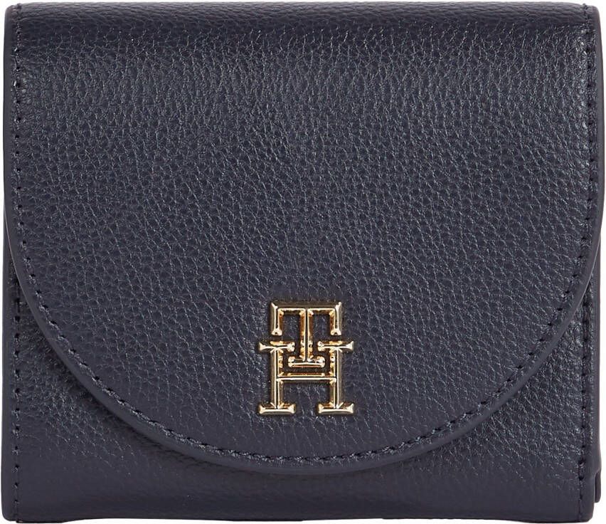 Tommy Hilfiger Portemonnee TOMMY LIFE MED WALLET met goudkleurige details