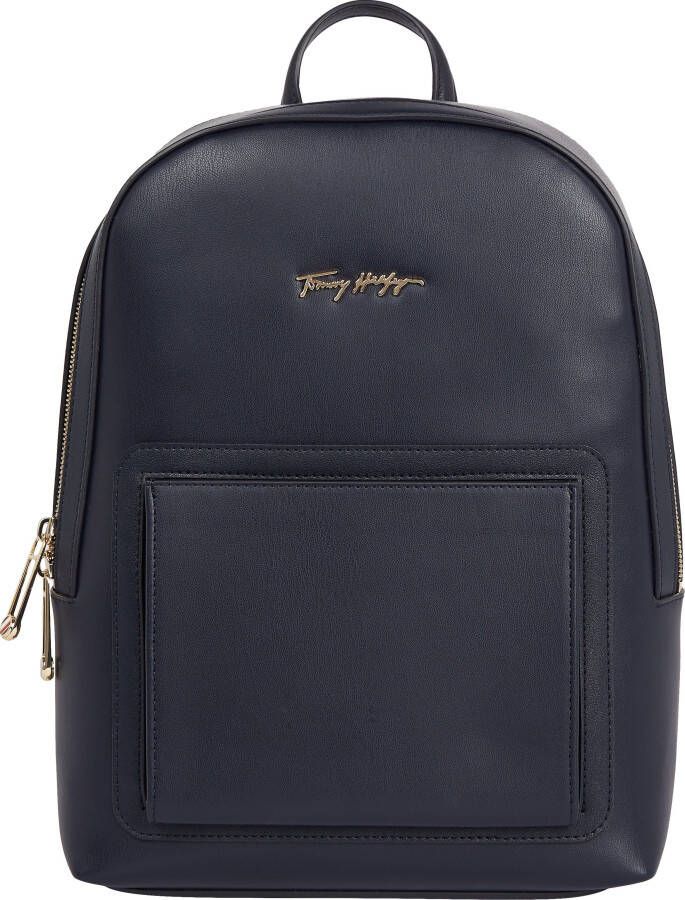 Tommy Hilfiger Rugzak ICONIC TOMMY BACKPACK met goudkleurige details