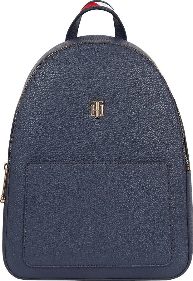 Tommy Hilfiger Rugzak TH ELEMENT BACKPACK CORP met goudkleurige details