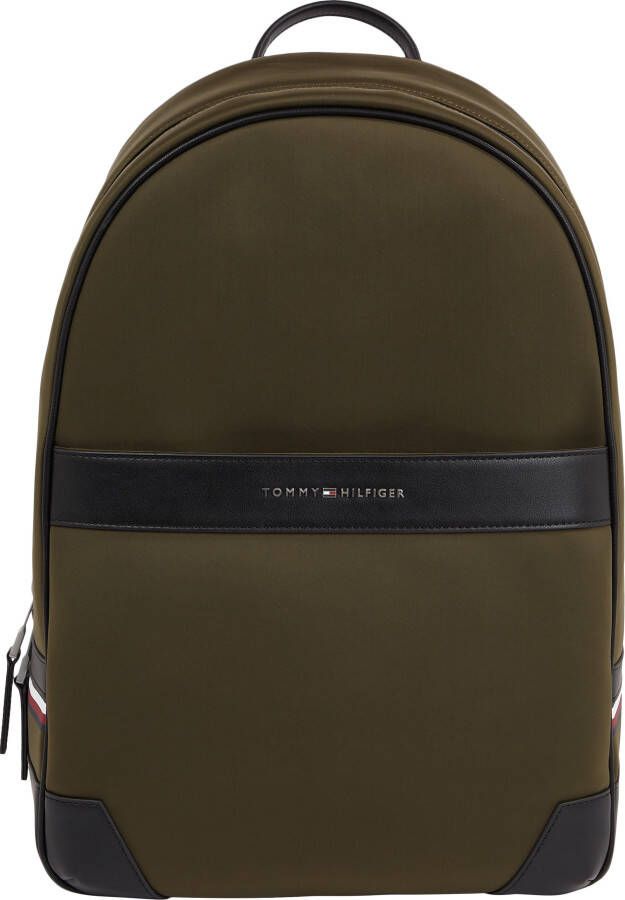 Tommy Hilfiger Rugzak TH URBAN NYLON BACKPACK met een beklede rug