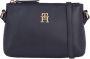 Tommy Hilfiger Blauwe Verstelbare Schoudertas met Rits Blue Dames - Thumbnail 1