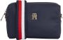 Tommy Hilfiger Blauwe Schoudertas met Logo Detail Multicolor Dames - Thumbnail 1