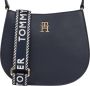 Tommy Hilfiger Blauwe Polyester Handtas met Verstelbare Schouderband Blauw Dames - Thumbnail 2