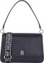 Tommy Hilfiger Blauwe Schoudertas met Afneembare Band Black Dames - Thumbnail 2