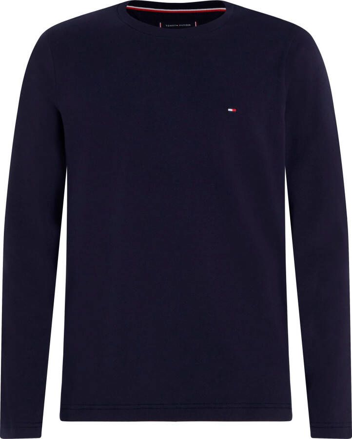 Tommy Hilfiger Shirt met lange mouwen BT-STRETCH SLIM FIT LS TEE-B