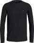 Tommy Hilfiger Big & Tall PLUS SIZE slim fit shirt met lange mouwen en labeldetail - Thumbnail 1