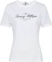 Tommy Hilfiger Shirt met ronde hals SLIM SIGNATURE C NK 1 2 SLV met signature-logo-opschrift - Thumbnail 1