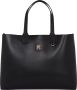 Tommy Hilfiger Shopper ICONIC TOMMY TOTE SOLID met kleine afneembare ritstas - Thumbnail 1