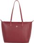 Tommy Hilfiger Poppy Plus Tote Tas Rood Dames - Thumbnail 2