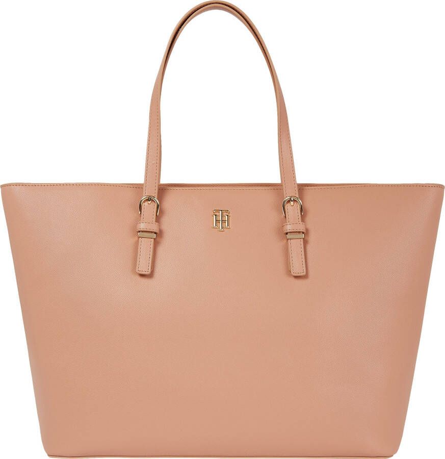 Tommy Hilfiger Shopper Tote Tijdloze tas Beige Dames