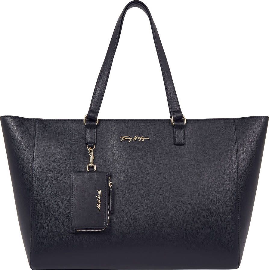 Tommy Hilfiger Shopper TOMMY JOY TOTE met ritskleingeldzakje