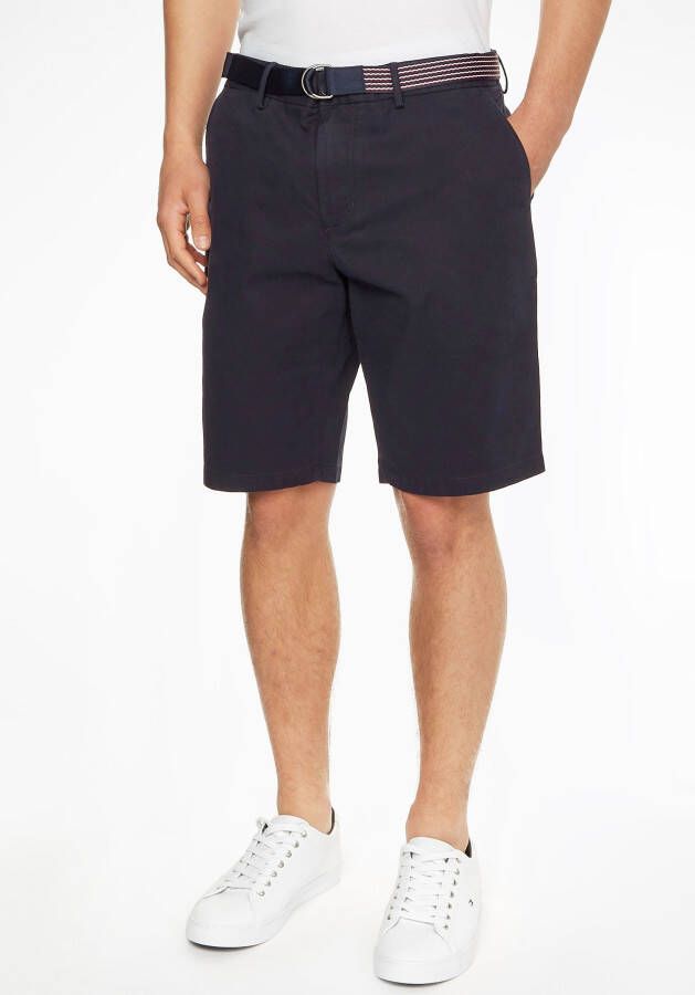 Tommy Hilfiger Short HARLEM SHORT L.TWILL BELT (Met een afneembare riem)