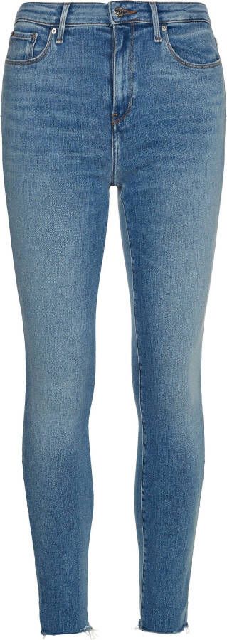 Tommy Hilfiger Skinny Jeans met Medium Taille en Vervaging Blue Dames