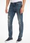 Tommy Hilfiger Slim fit jeans SLIM BLEECKER PSTR 5YR REPAIR in destroyed look - Thumbnail 1