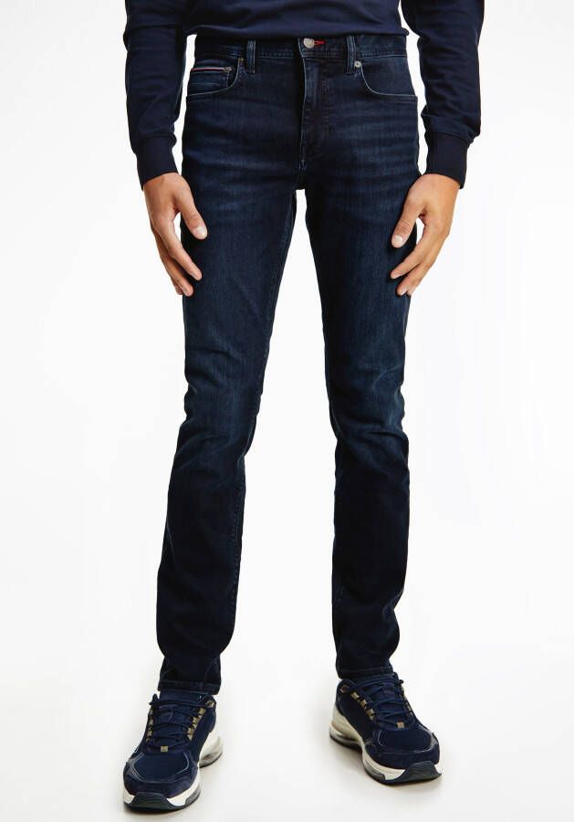 Tommy Hilfiger Slim fit jeans met labelpatch model 'Layton'