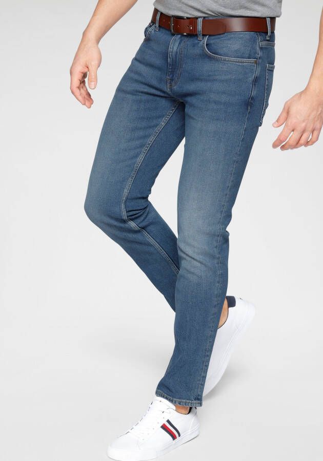 Tommy Hilfiger Straight fit jeans met stretch model 'Denton'
