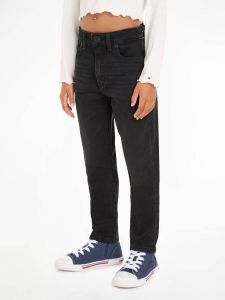 Tommy Hilfiger Straight jeans MODERN STRAIGHT BLACK met faded-out effecten