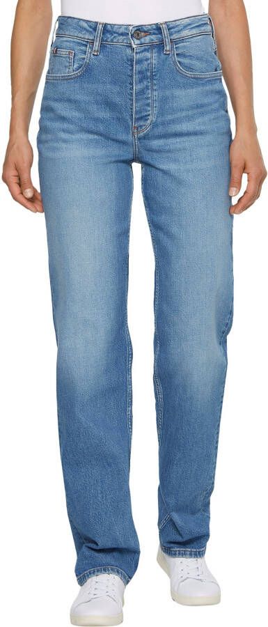 Tommy Hilfiger Straight jeans NEW CLASSIC STRAIGHT HW TIA met logobadge