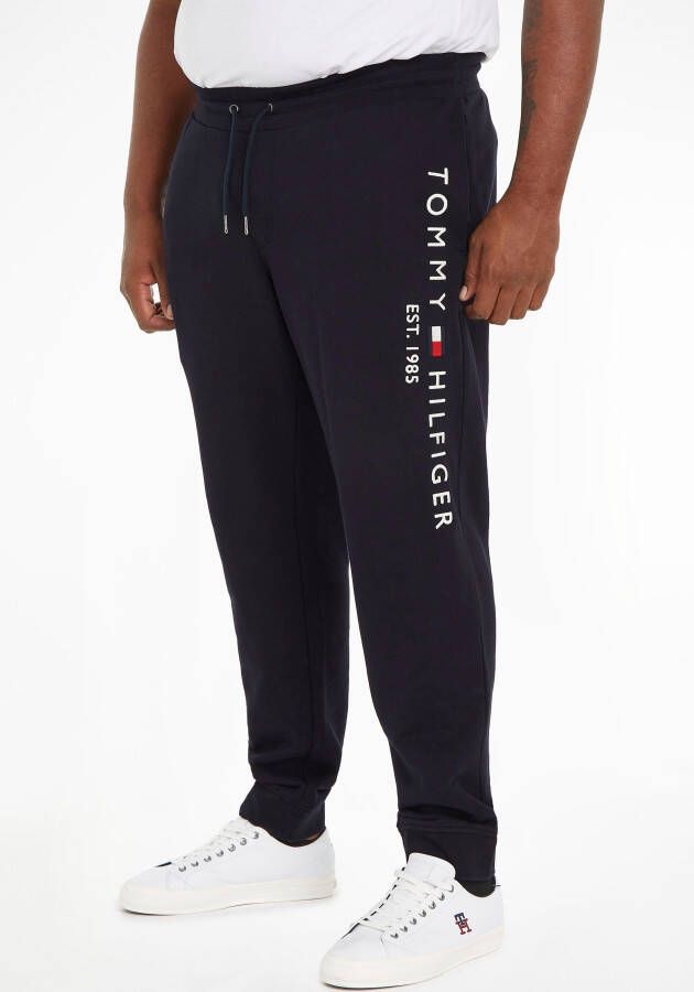 Tommy Hilfiger Big & Tall PLUS SIZE sweatpants met logostitching model 'TOMMY LOGO'