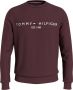 Tommy Hilfiger Bordeaux Sweater Tommy Logo Sweatshirt - Thumbnail 2