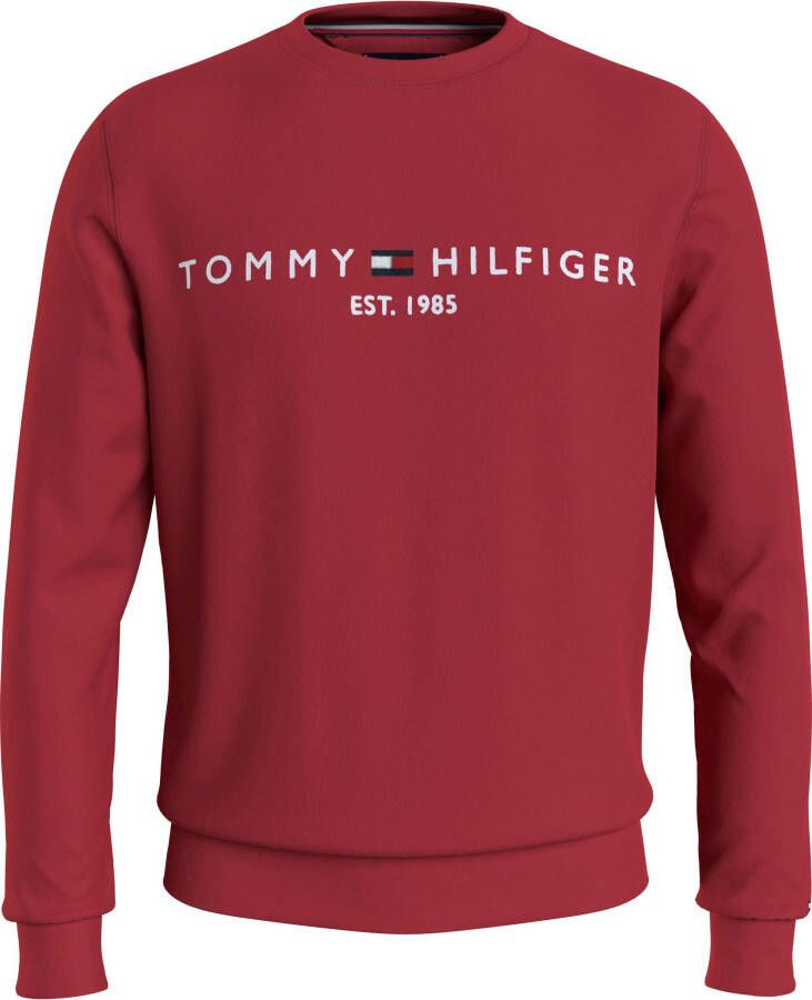 Tommy Hilfiger Sweatshirt TOMMY LOGO SWEATSHIRT met een ronde hals
